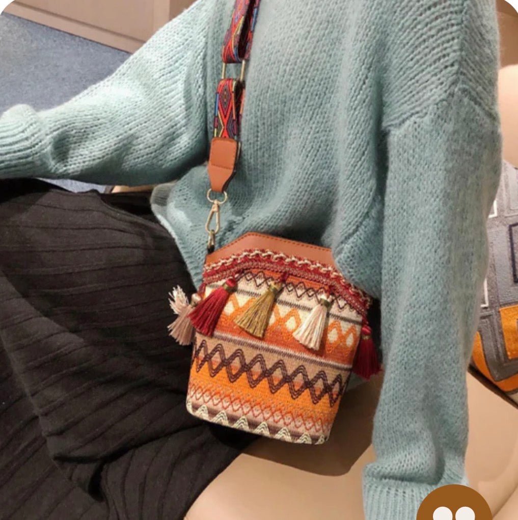 🔥🔥Zeitlich begrenztes Angebot🔥Handgefertigte Handtaschen im Native-American-Stil🧵