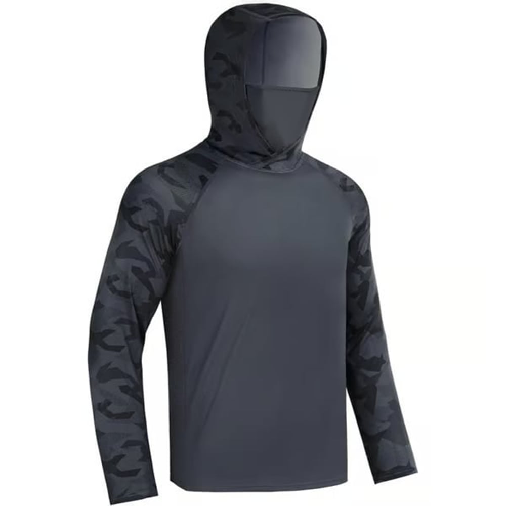 Outdoor activity essential—hooded mask integrated design 🌞 360° sun protection with no dead angles.