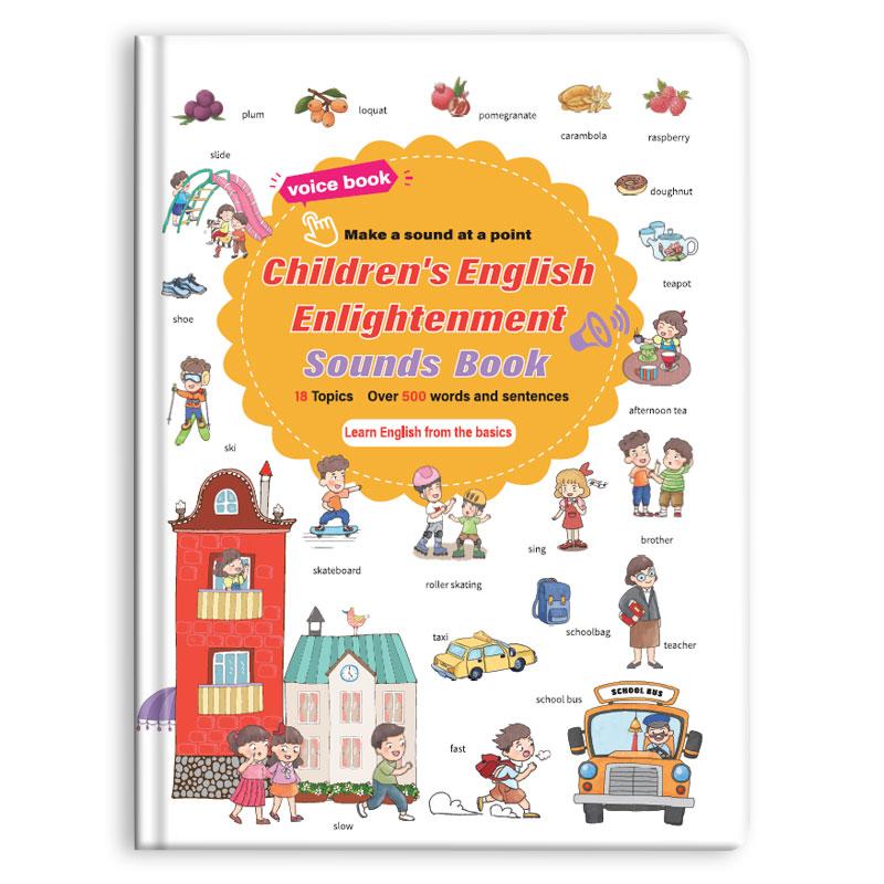 📚 500-Word Toddler Audio Learning Book 🎧 Tap to Learn 18 Daily Topics Vocabulary