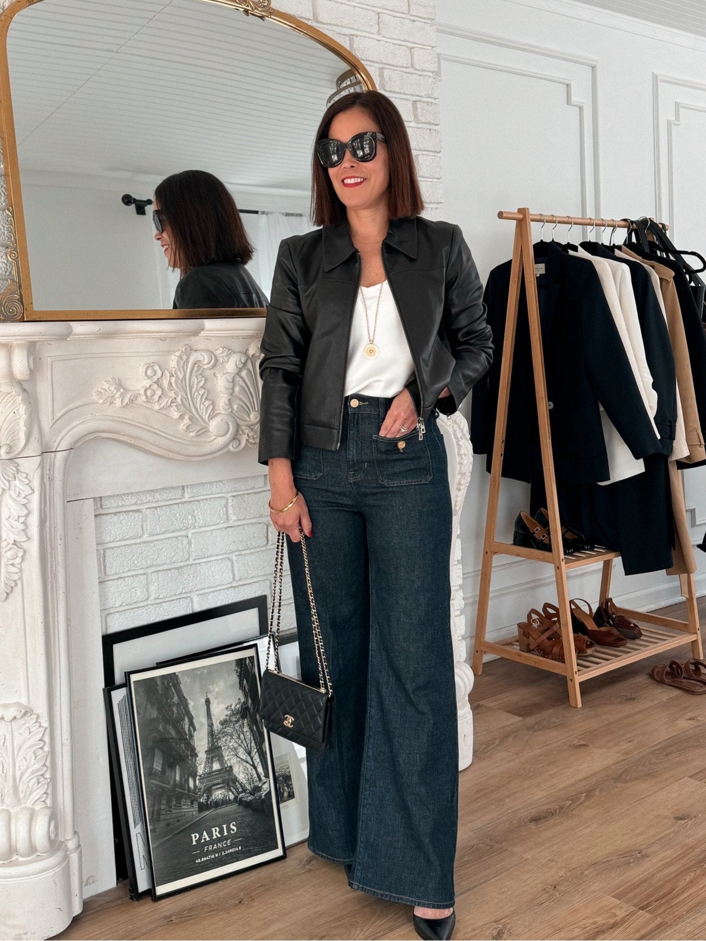 🧣👖Tummy Control Sailor Wide Leg Trouser