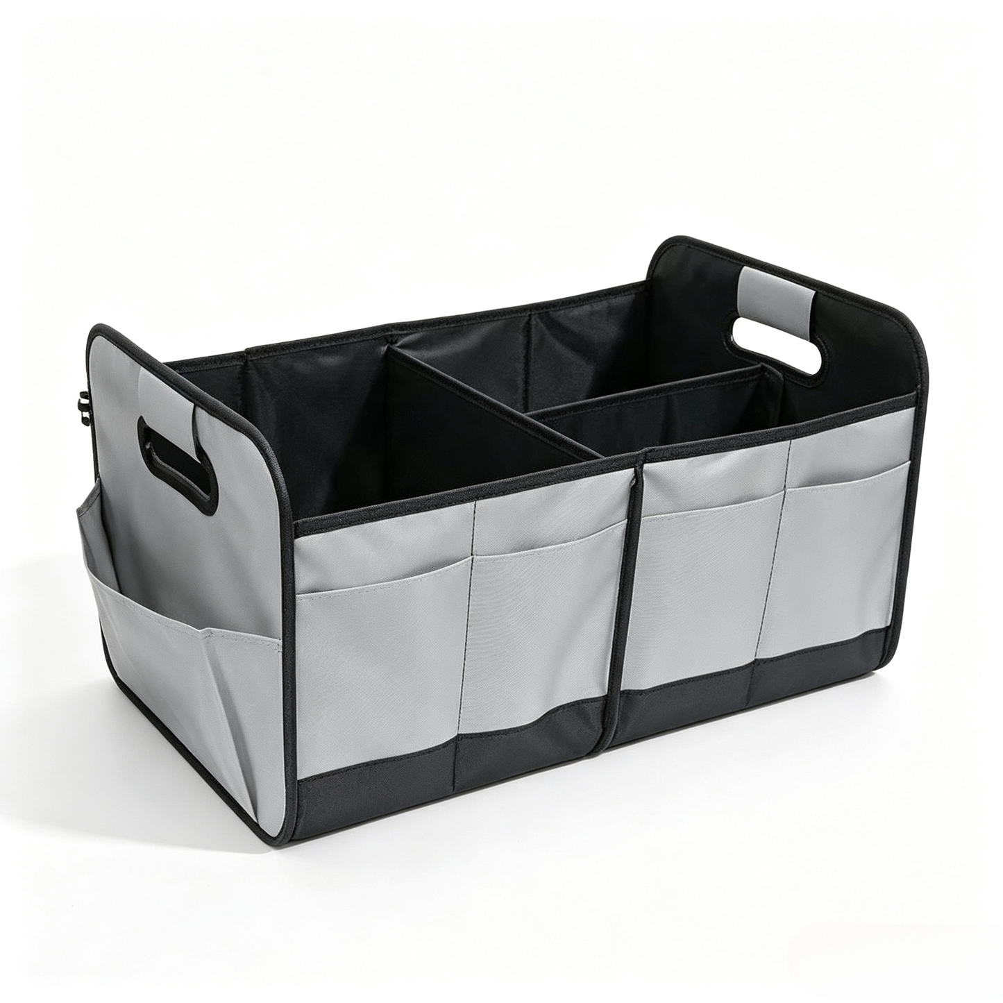 Foldable Car Trunk Storage Organizer with Lid