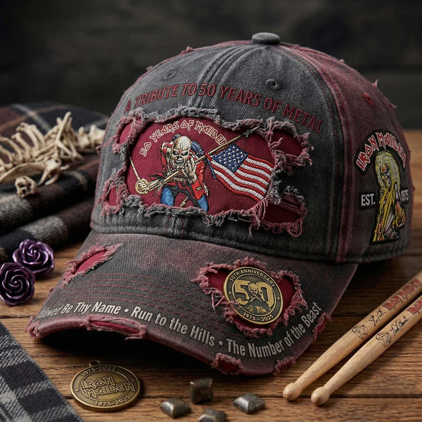 Iron Maiden 50th Anniversary Tribute Cap