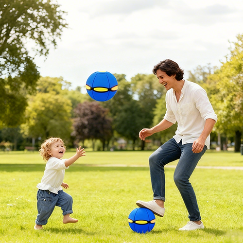 🔥Kinder-Hüpfball, magischer Metaball, magische fliegende Untertasse, Springball, Eltern-Kind-Interaktion