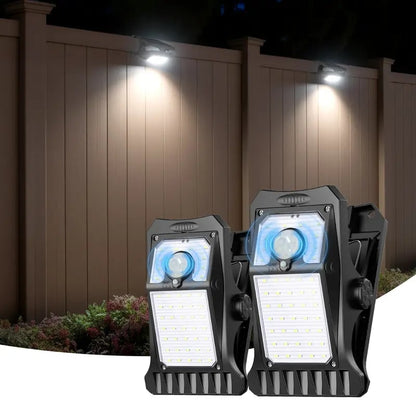 USB & Solar-Powered Four-Colour Adjustable Torch for Outdoor Use