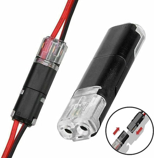 🔥🔥Double - Wire Plug-in Connector With Locking Buckle