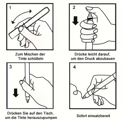 🐦Goldener Grabstein-Markierungsstift zur Wiederherstellung verblasster Grabinschriften