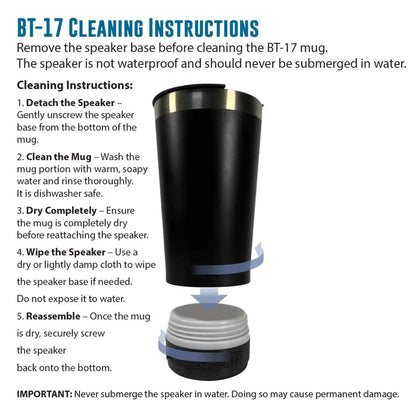 🔊 Stainless Steel Insulated Mug with Bluetooth Speaker – Rechargeable LED Light Cup for Music, Drinks & Outdoor Enjoyment