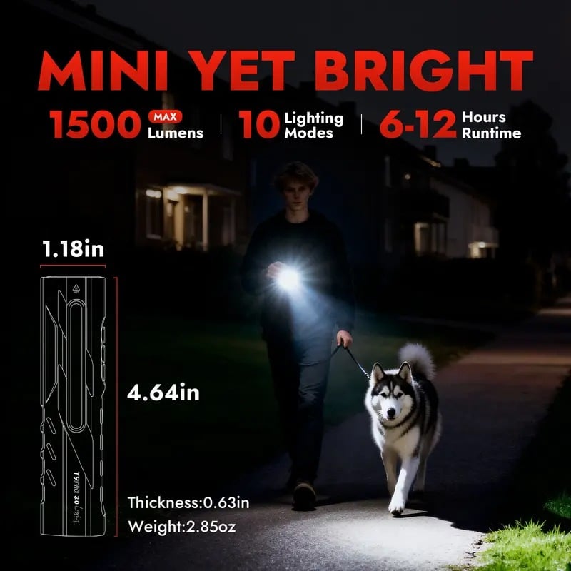 T9 PRO EDC Flashlight