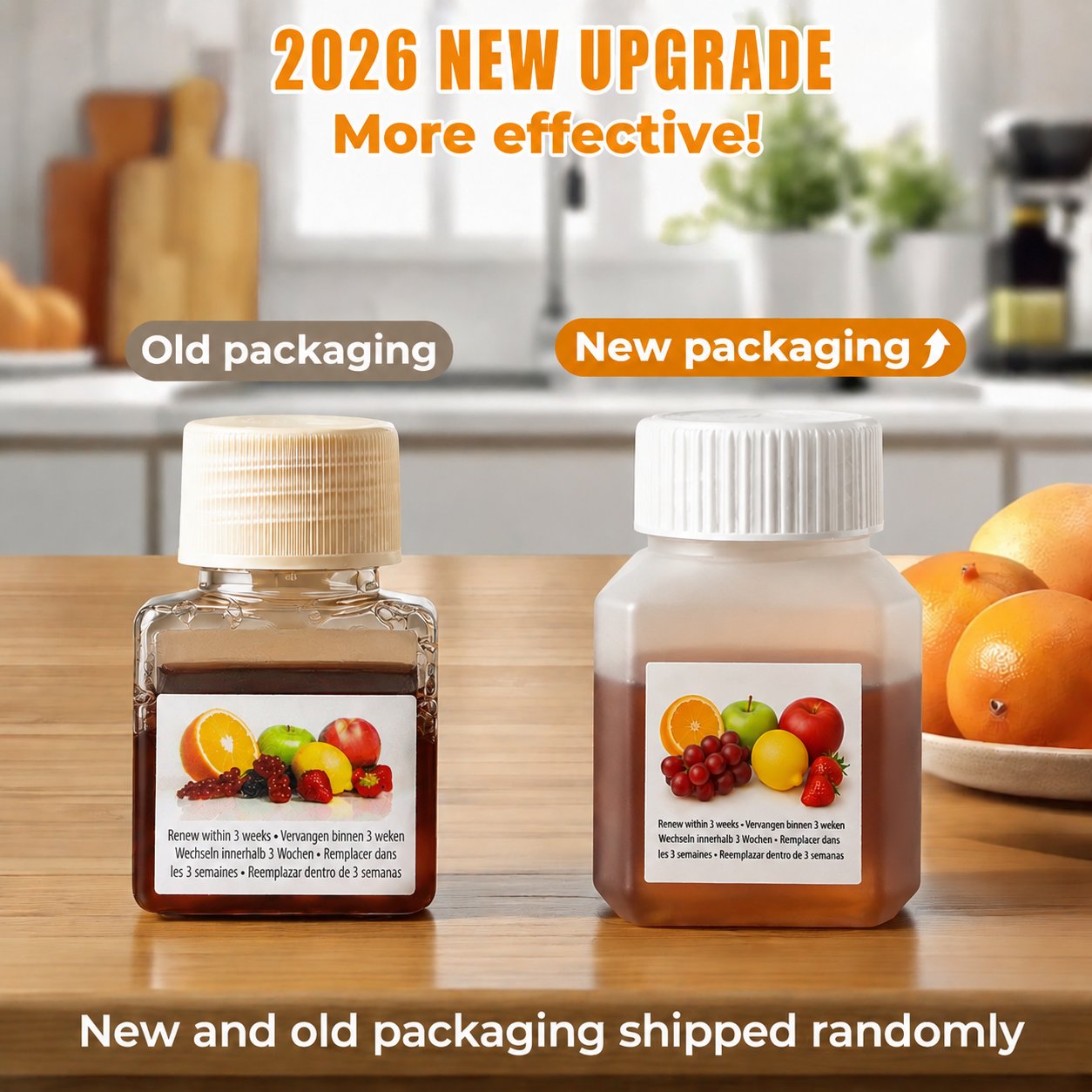 🔥Ultra-Strong Fruit Fly Trap - User Friendly (Up to 3 Weeks per Bottle)