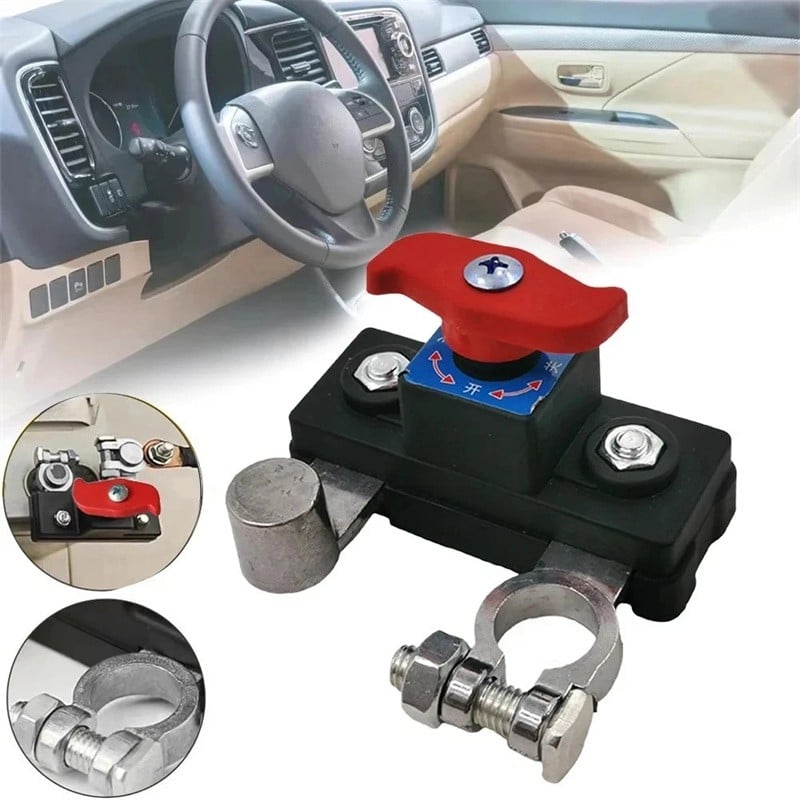 🏆45K+ SOLD🔧12V/24V Car Battery Isolation Switch Automatic Manual Circuit Breaker Protector