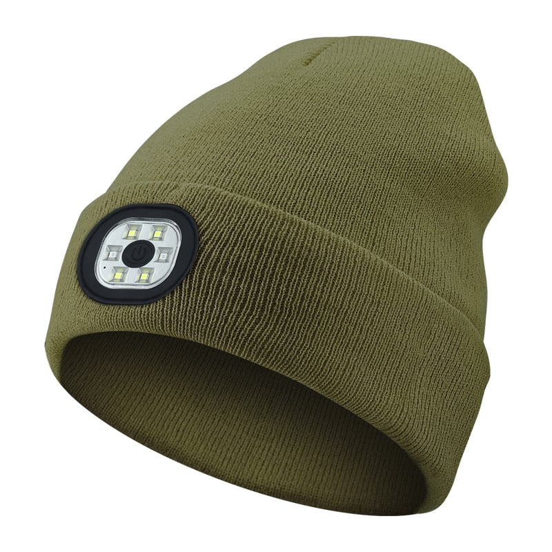 ❄️Winter— Gift Bluetooth Beanie with LED Headlight and Removable Speakers