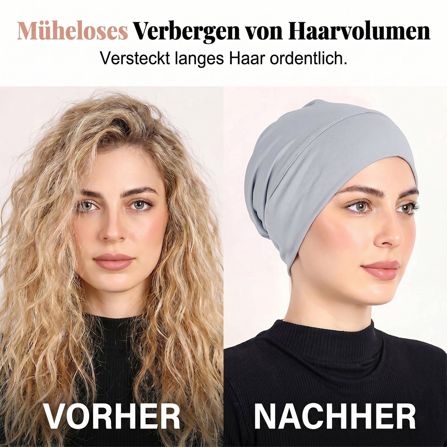 📢📢30% RABATT !! ⏰Weiche Stretch-Turbanmütze für Frauen