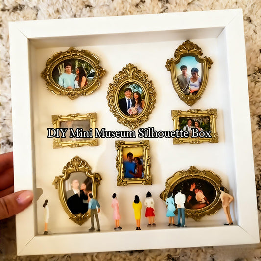 💝NEW YEAR SALE 49% OFF✨DIY Mini Museum Silhouette Box – Celebrate Your Unique Memories in Style 💖