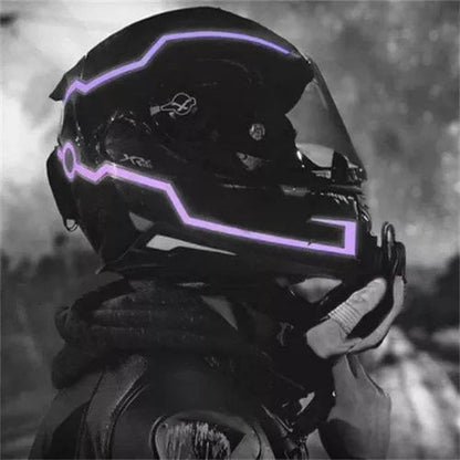 🏆Flash Sale Almost Gone - Motorcycle helmet LED light strip 🏍️