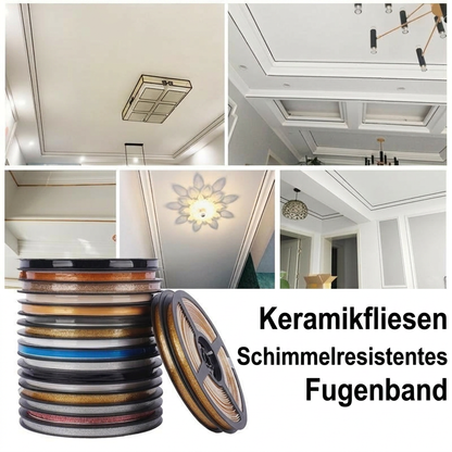 🔥🔥🔥Selbstklebendes Anti-Schimmel-Fugenverschönerungsband (6 M)