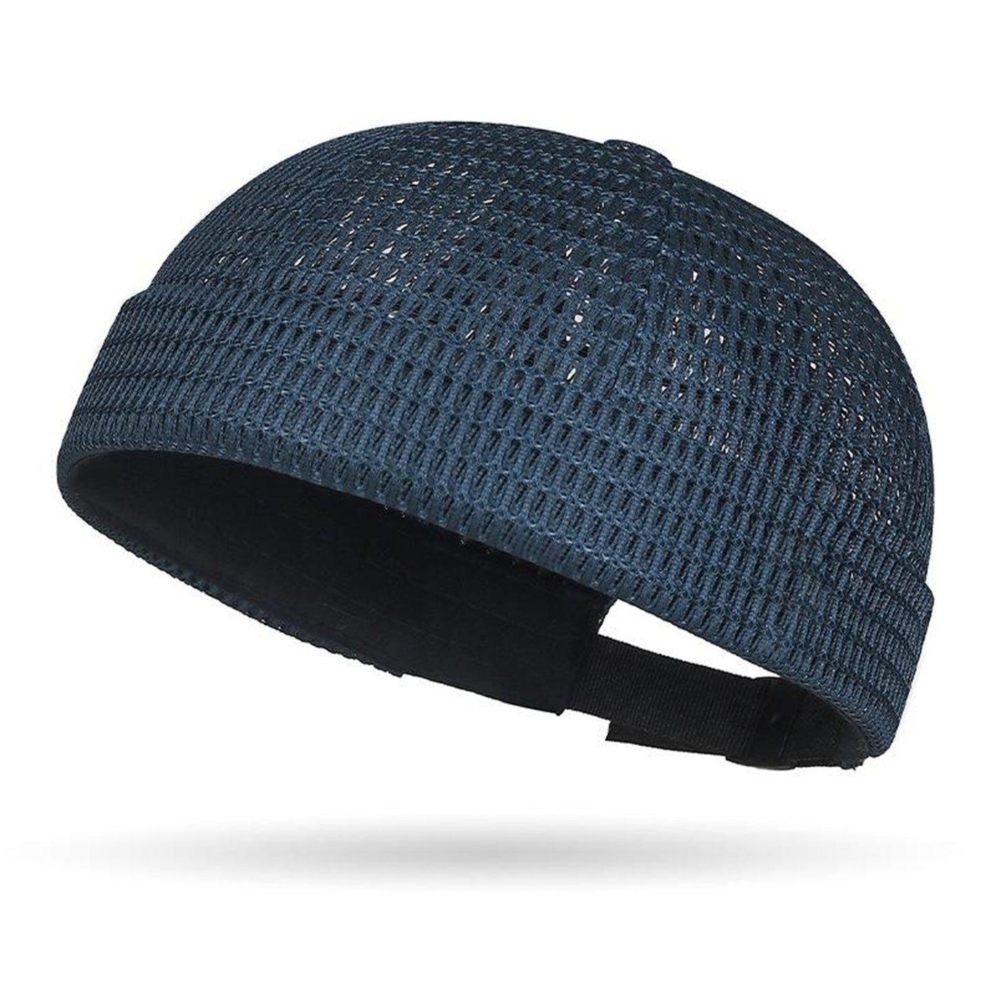 🔥Herren Atmungsaktive Schirmlose Docker-Mütze – Leichte Mesh-Skullcap für Sommer Outdoor-Bekleidung