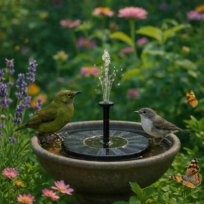 ☀️ Solar-Powered Fountain ✨Garden Oasis, No Wires No Hassle💦