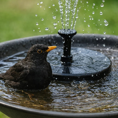 ☀️ Solar-Powered Fountain ✨Garden Oasis, No Wires No Hassle💦