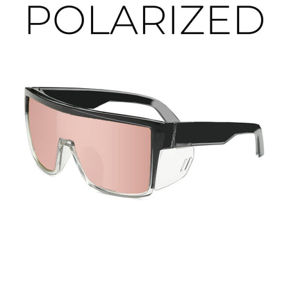 ⚡Hot Sales 50% OFF🔥ANSI Z87+ Safety Sunglasses Mirrored Colored Lens Side Protection Removable Side Shields