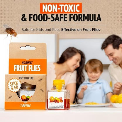 🔥Ultra-Strong Fruit Fly Trap - User Friendly (Up to 3 Weeks per Bottle)
