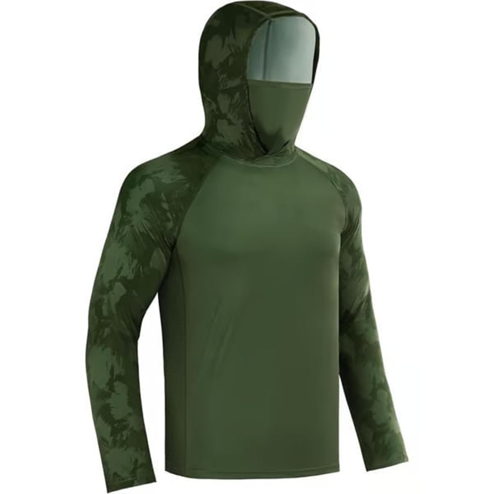 Outdoor activity essential—hooded mask integrated design 🌞 360° sun protection with no dead angles.