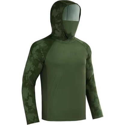 Outdoor activity essential—hooded mask integrated design 🌞 360° sun protection with no dead angles.