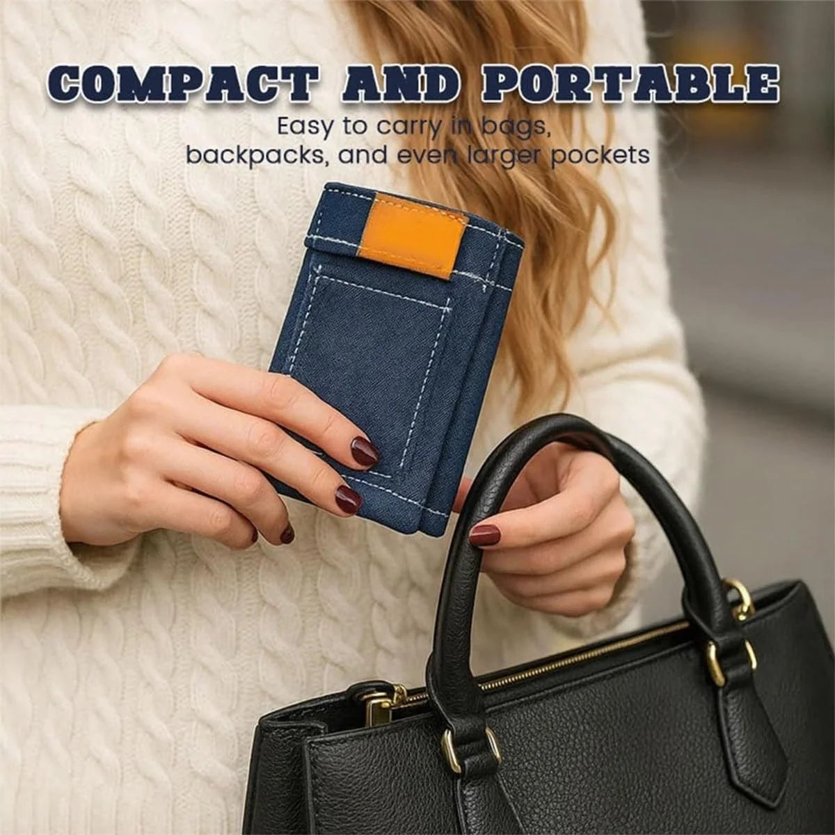 mini jeans wallet👛