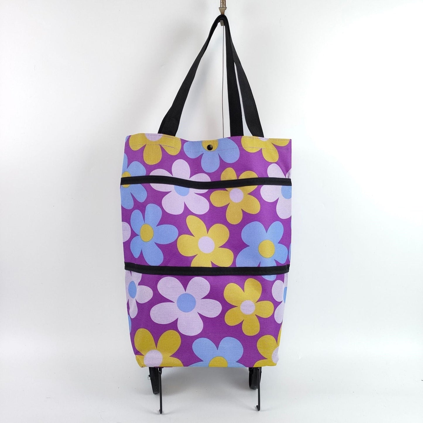 2-in-1 Foldable Shopping Cart