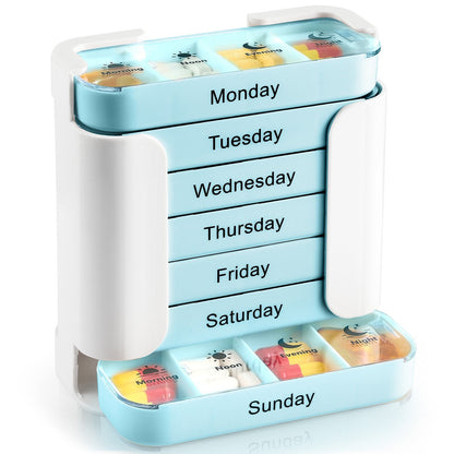💊 Stay on Track - ✨7-Day Medication Organizer - For Effortless Health Management! 📅