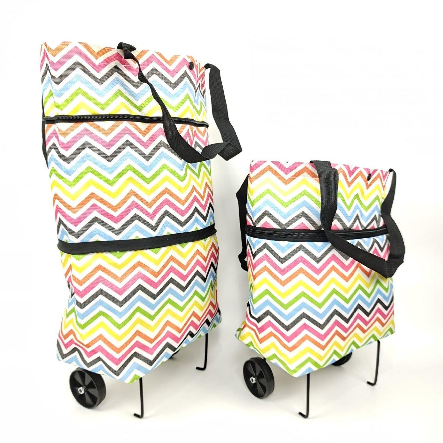 2-in-1 Foldable Shopping Cart