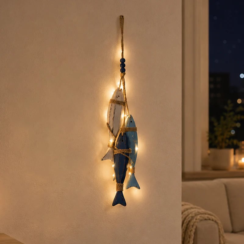 Decorazioni da appendere in stile costiero: stelle marine e pesci 🐠✨