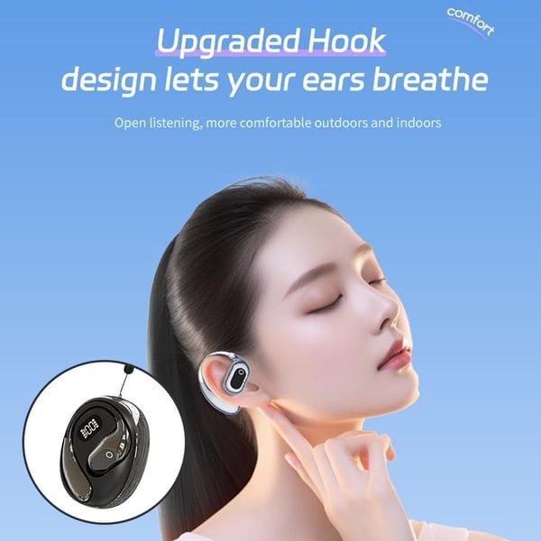 MS190 Translation Earbuds, Supports Real-Time Translation in 156 Languages