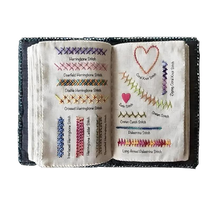 🔥LAST DAY ON SALE✨All-in-One Embroidery Stitch Book & Sewing Kit (86 PCS)