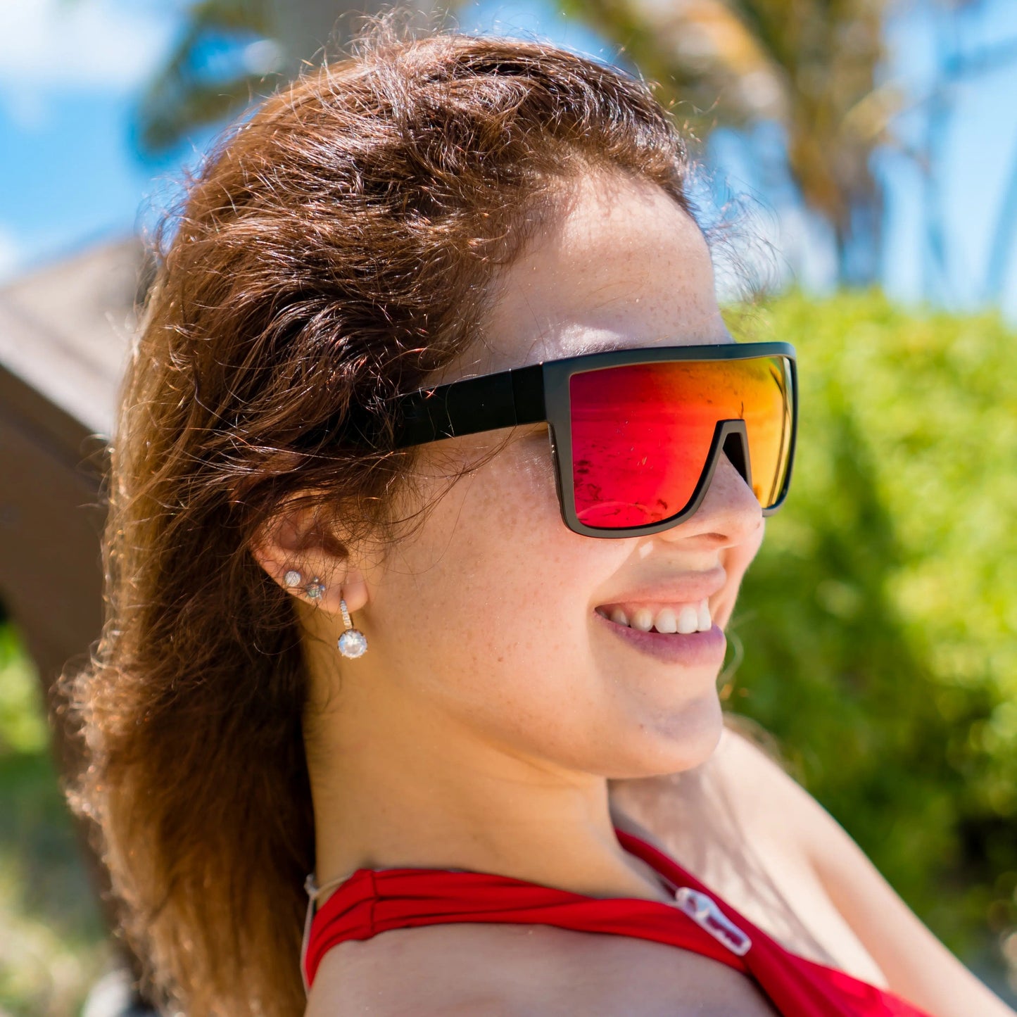 ⚡Hot Sales 50% OFF🔥ANSI Z87+ Safety Sunglasses Mirrored Colored Lens Side Protection Removable Side Shields