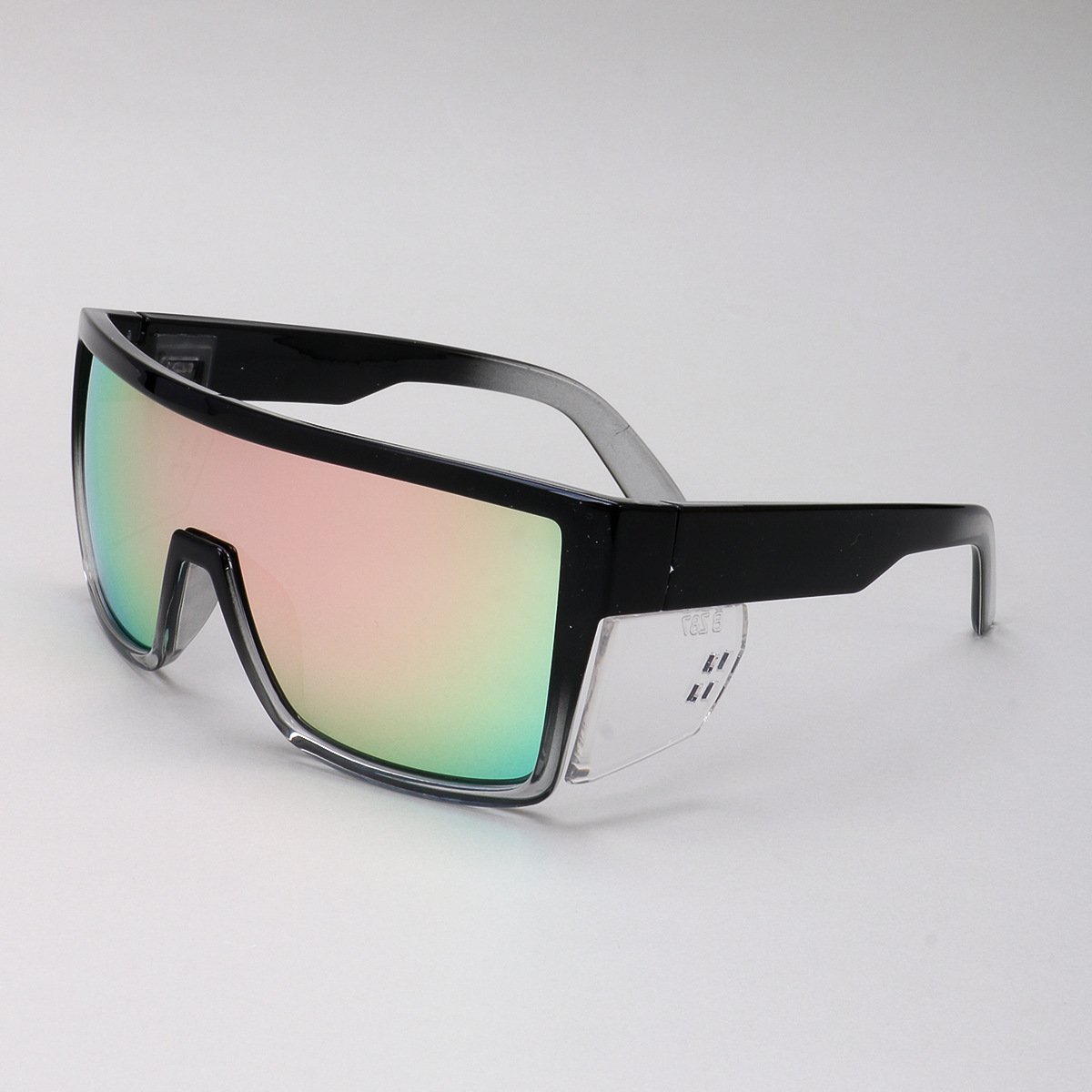 ⚡Hot Sales 50% OFF🔥ANSI Z87+ Safety Sunglasses Mirrored Colored Lens Side Protection Removable Side Shields