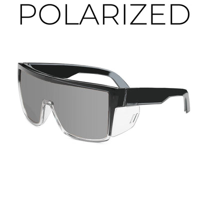 ⚡Hot Sales 50% OFF🔥ANSI Z87+ Safety Sunglasses Mirrored Colored Lens Side Protection Removable Side Shields