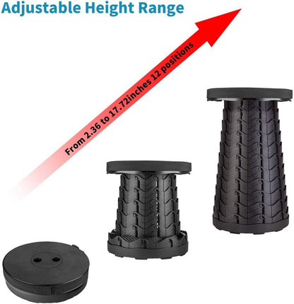2026 Upgraded Heavy-Duty Collapsible Portable Stool