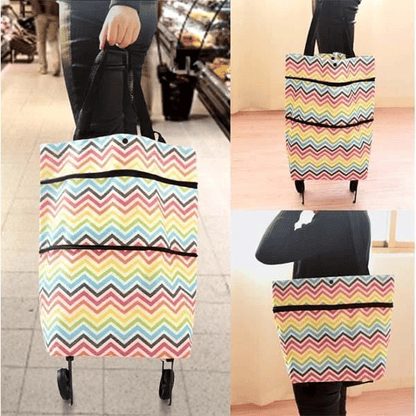 🏆 Last Day Special Price £9.99 ! 🔥 2-in-1 Shopping Bag Foldable Green Bag