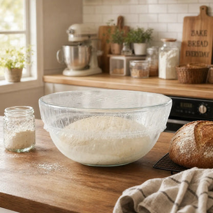 🔥Buy More Save More🔥100pcs Food-grade disposable cling film - Kitchen Bread Proofing