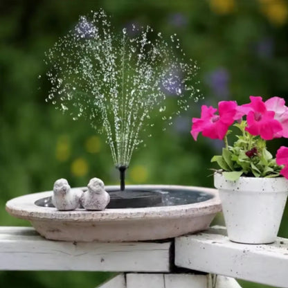 ☀️ Solar-Powered Fountain ✨Garden Oasis, No Wires No Hassle💦