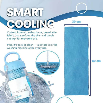 🎉 BUY 1 GET 1 FREE🌞Cooling Bottle - Cold Sweat Towel You Can Use Anywhere, Anytime! Reusable Soft Absorbent Cooling Portable