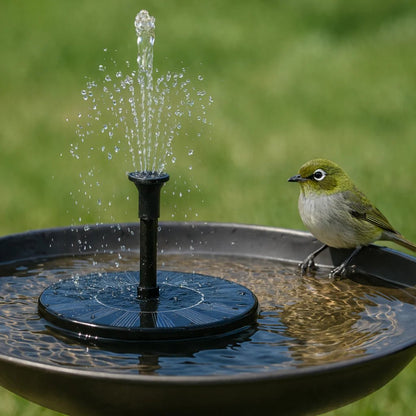 ☀️ Solar-Powered Fountain ✨Garden Oasis, No Wires No Hassle💦