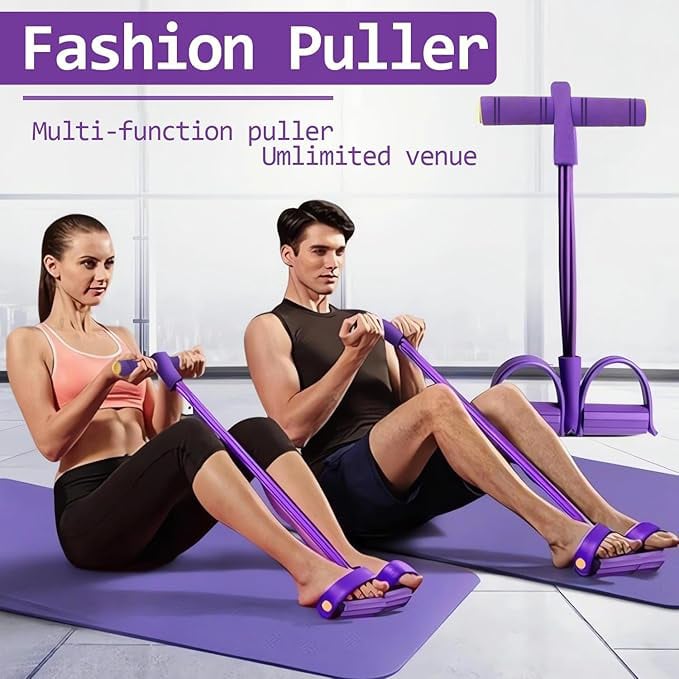 8-Tube Pedal Resistance Device - Detachable And Adjustable Pedal Resistance Device