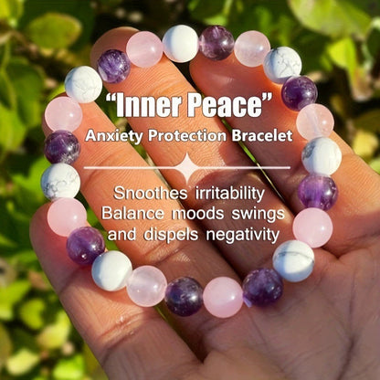 🎁 48% OFF! ⏰ 2026 Sale — Over 19,800 Sold!  Natural Stone Bead Bracelet – Gradient Glow, Grounded Vibes ✨