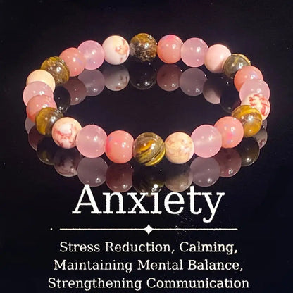 🎁 48% OFF! ⏰ 2026 Sale — Over 19,800 Sold!  Natural Stone Bead Bracelet – Gradient Glow, Grounded Vibes ✨
