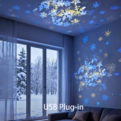 🥳2026 HOT SALE🥳💞50K+ SOLD!💥👵🌈 50% OFF! Dynamic Rotating LED Light Projector. Gentle moving lights ease restless nights. 🌙✨