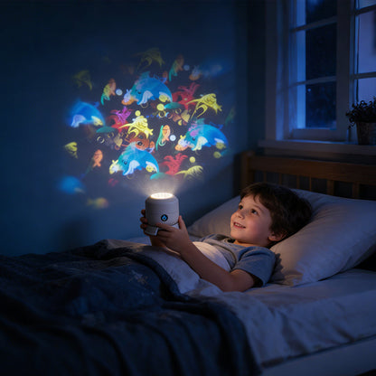 🥳2026 HOT SALE🥳💞50K+ SOLD!💥👵🌈 50% OFF! Dynamic Rotating LED Light Projector. Gentle moving lights ease restless nights. 🌙✨