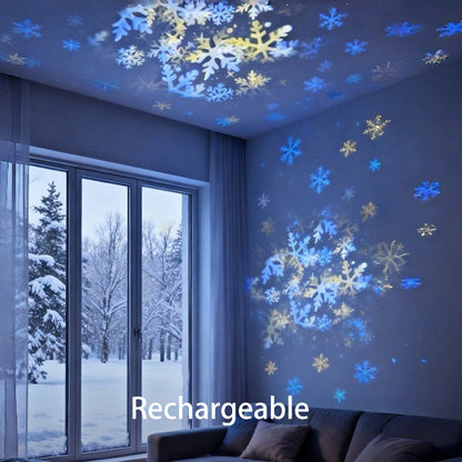 🥳2026 HOT SALE🥳💞50K+ SOLD!💥👵🌈 50% OFF! Dynamic Rotating LED Light Projector. Gentle moving lights ease restless nights. 🌙✨