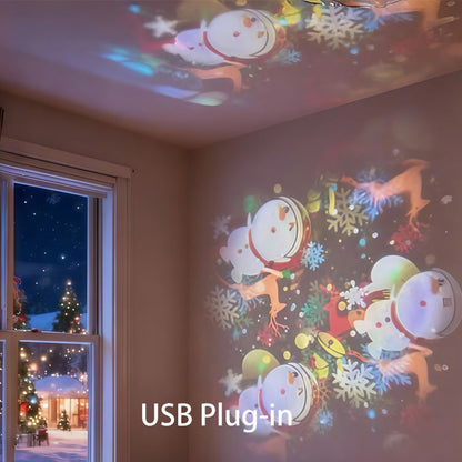 🥳2026 HOT SALE🥳💞50K+ SOLD!💥👵🌈 50% OFF! Dynamic Rotating LED Light Projector. Gentle moving lights ease restless nights. 🌙✨