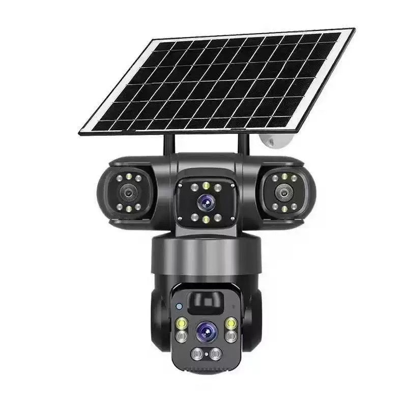 🥳HEISSER SALE 2026🥳💞50.000+ VERKAUFT!👵❤️ Solarbetriebene Mehrwinkel-Überwachungskamra